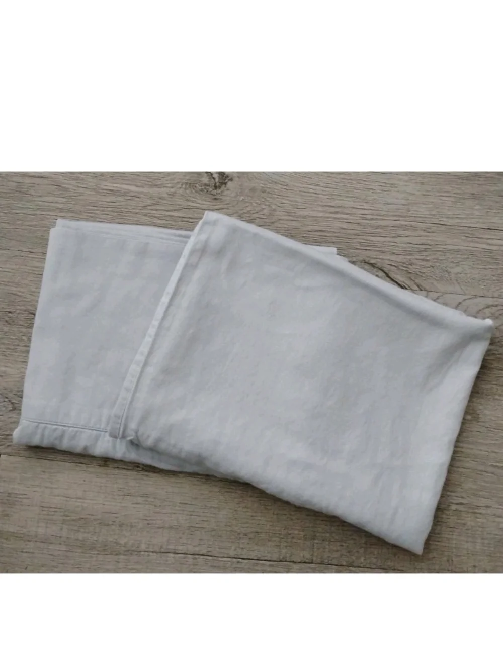 Boll & Branch 100% Organic Cotton Pillow Case (2) Blue/Gray Standard